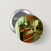 Verlaten Mess Ronde Button 5,7 Cm (Voorkant /achterkant)