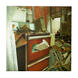 Verlaten Mess Tegeltje