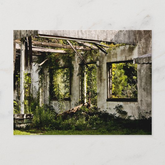 Verlaten motel old Florida Briefkaart (Voorkant)
