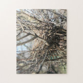 Verlaten Natuur vogelnesttest Legpuzzel (Verticaal)