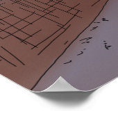 Verlaten NY City Hall metrostation illustratie Poster (Hoek)