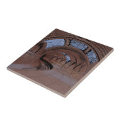 Verlaten NY City Hall metrostation illustratie Tegeltje (Zijkant)