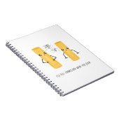 Verlaten of nieuwe baan notitieboek (Rechterzijde)