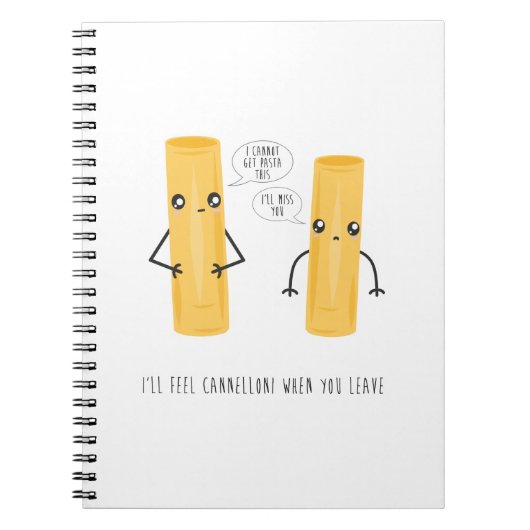 Verlaten of nieuwe baan notitieboek (Voorkant)