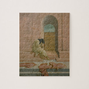 Verlaten (olie op paneel) legpuzzel