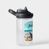 Verlaten oude boot gepersonaliseerd waterfles (Rechts)