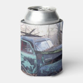 Verlaten Oude Retro Truck Blikjeskoeler (Blikje Voorkant)