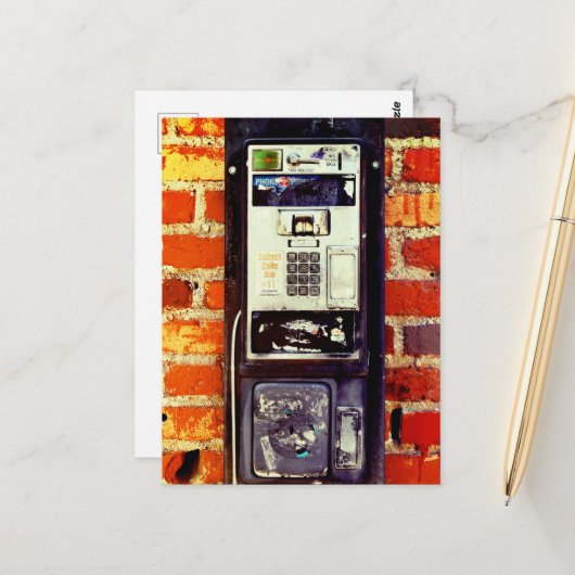 Verlaten PayPal Briefkaart (Voorkant / Achterkant in situ)