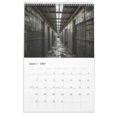 Verlaten plaatsen en ruimtes AI Art Kalender (Mar 2027)