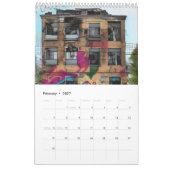 Verlaten plaatsen en ruimtes AI Art Kalender (Feb 2027)