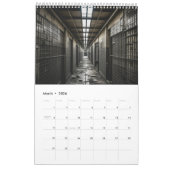 Verlaten plaatsen en ruimtes AI Art Kalender (Mar 2026)