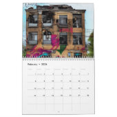Verlaten plaatsen en ruimtes AI Art Kalender (Feb 2026)