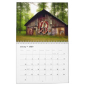 Verlaten plaatsen en ruimtes AI Art Kalender (Jan 2027)