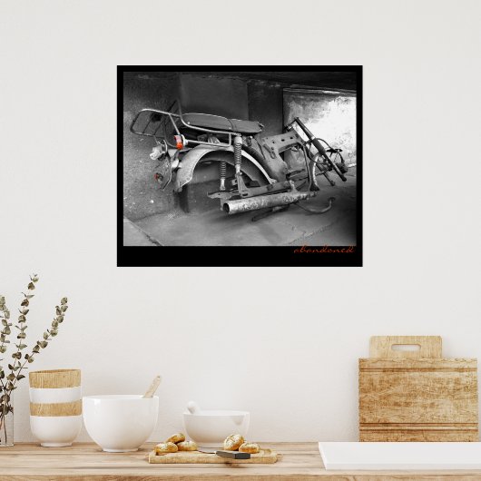 verlaten poster (Keuken)