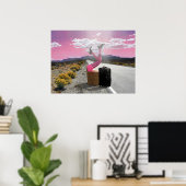 Verlaten Poster (Thuiskantoor)