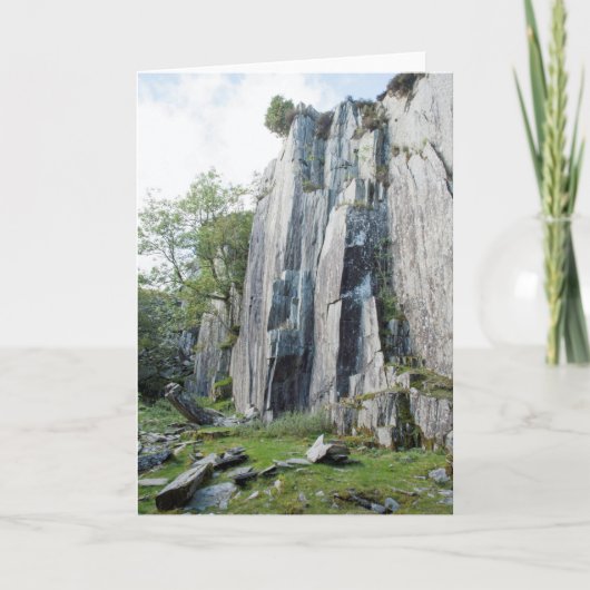 Verlaten Quarry Tilberthwaite Kaart (Voorkant)