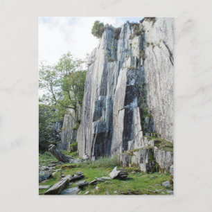 Verlaten Quarry Tilberthwaite-kaart Briefkaart