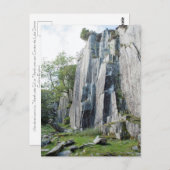 Verlaten Quarry Tilberthwaite-kaart Briefkaart (Voorkant / Achterkant)