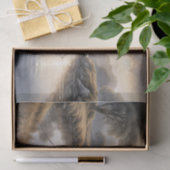 Verlaten rawboat in de modder bij zonsopgang tissuepapier (Geschenk)