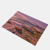 Verlaten roeiboten | L'Olla Beach, Altea Deurmat (Schuin)