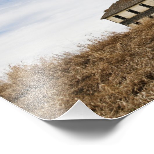 Verlaten Saskatchewan Foto Afdruk (Hoek)