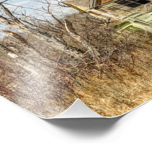 Verlaten Saskatchewan Foto Afdruk (Hoek)