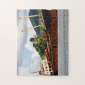 Verlaten schip in Dominica Legpuzzel (Verticaal)