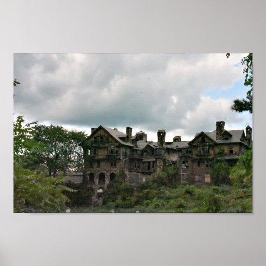 Verlaten School Poster (Voorkant)