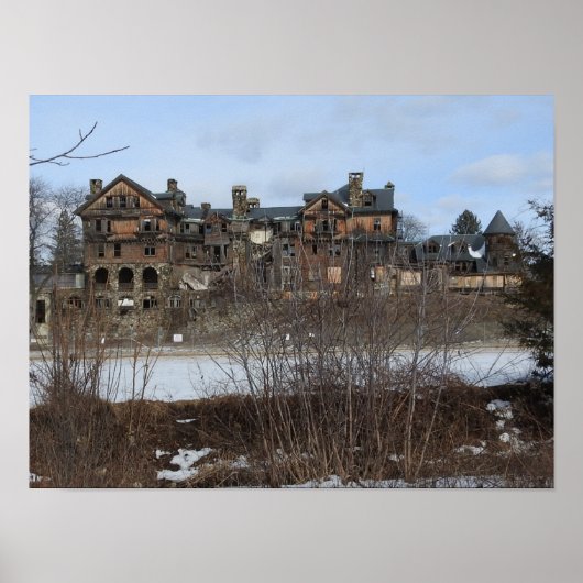 Verlaten school poster (Voorkant)