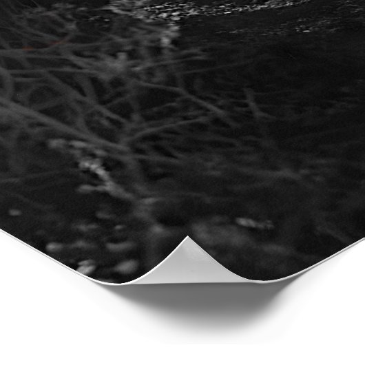 Verlaten schoolbus in de woestijn - Liminal Space Poster (Hoek)