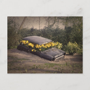 Verlaten schoonheid briefkaart