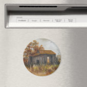 Verlaten schuur Boerderij rustieke landmagneet Magneet (Insitu (Vaatwasser))