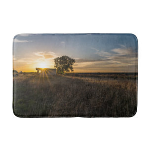 Verlaten Shed Colorado Sunset Bath Mat