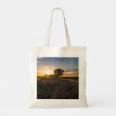 Verlaten Shed Colorado Sunset Canvas tas (Achterkant)