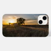 Verlaten Shed Colorado Sunset iPhone Case (Achterkant (horizontaal))