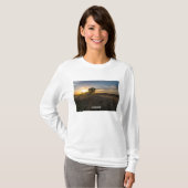 Verlaten Shed Colorado Sunset Long Sleeve T-shirt (Voorkant volledig)