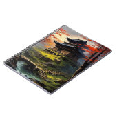 Verlaten Shinto-tempel Notitieboek (Linkerzijde)