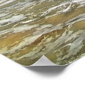 Verlaten Ship Fraser Island Australië Poster (Hoek)