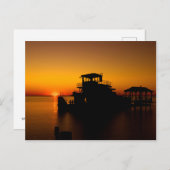 Verlaten sleepboot Madisonville Vuurtoren Briefkaa Briefkaart (Voorkant / Achterkant)