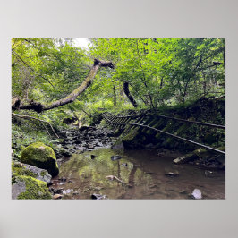 Verlaten Spoorweg Poster