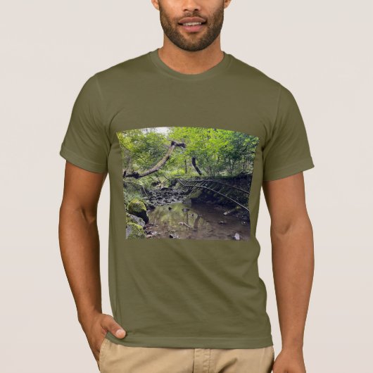 Verlaten spoorweg T-shirt (Voorkant)