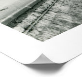 Verlaten spoorwegstation Watchet Somerset foto Poster (Hoek)