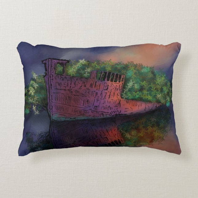 Verlaten SS Ayrfield Accent Pillow Accent Kussen (Voorkant)