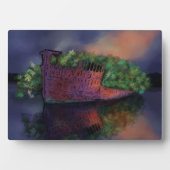 Verlaten SS Ayrfield Plaque Fotoplaat (voorkant)