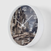 Verlaten stad | Post Apocalypse dystopische wereld (Hoek)