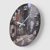 Verlaten stad | Post-apocalyptische dystopie Grote Klok (Hoek)