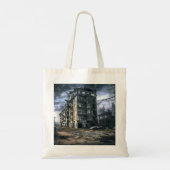 Verlaten stad | Post-apocalyptische dystopie Tote Bag (Achterkant)