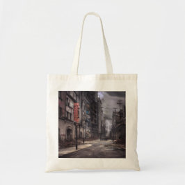 Verlaten Stad | Post Apocalyptische Dystopie  Tote Bag