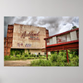 Verlaten station in bioscoop poster (Voorkant)