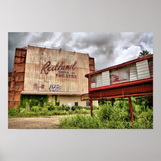 Verlaten station in bioscoop poster (Voorkant)